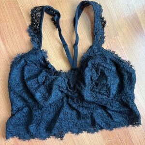 Aerie Black Lace Bralette